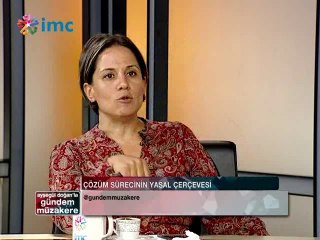 Gündem Müzakere - Çözüm sürecinin yasal çerçevesi (10 Eylül 2014)