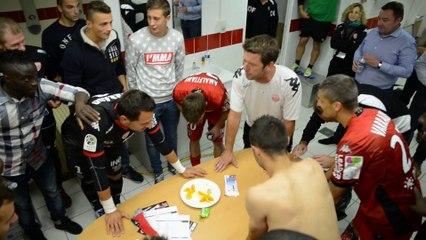 Cri de joie après DFCO-Niort