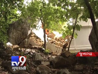 Ashoka Shilalekh Historians demand for restoration and maintenance of historic memorials, Junagadh - Tv9 Gujarati