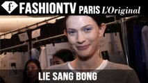 Lie Sang Bong Backstage Spring/Summer 2015 | New York Fashion Week NYFW | FashionTV