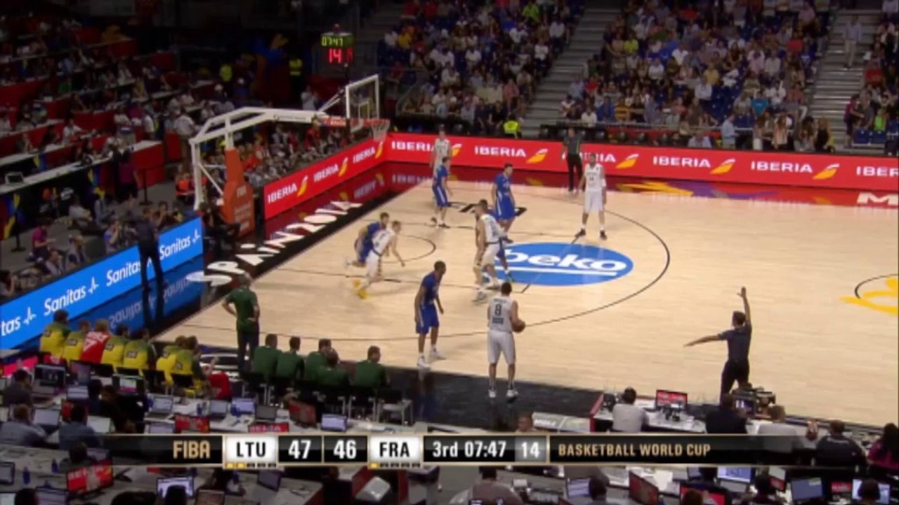 WM 2014: NBA-Duo bringt Frankreich Bronze