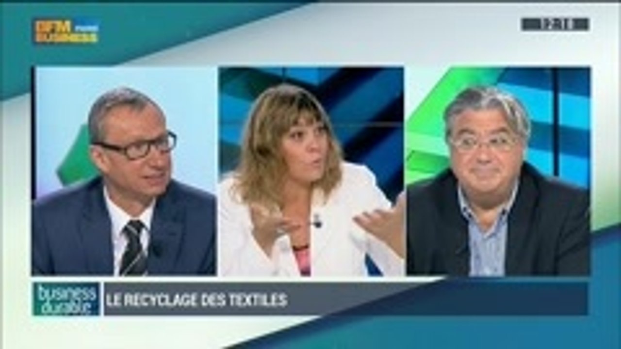 Le recyclage des textiles: Jérôme Obry et Alain...