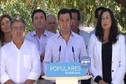 Moreno exige a Díaz que diga si pactaría con Podemos