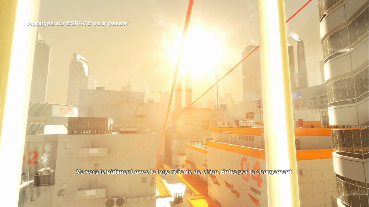 Walkthrough Mirror's Edge épisode 7