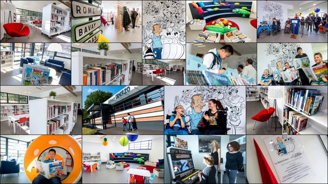 Anzin-Saint-Aubin: la médiathèque Albert-Uderzo est ouverte