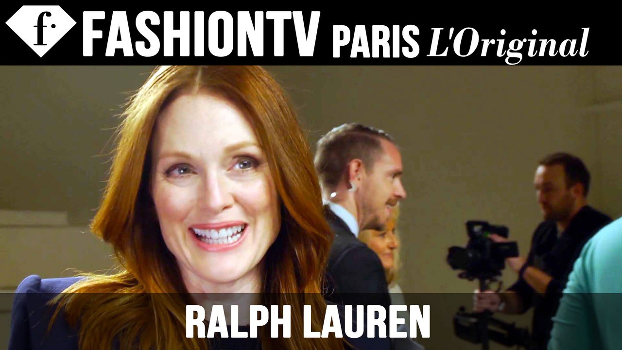 Julianne Moore at Ralph Lauren Spring/Summer 2015 | New York Fashion Week NYFW | FashionTV