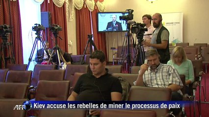 Affrontements entre séparatistes et armée ukrainienne à Donetsk