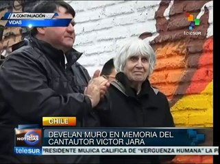 Chile: inauguran memorial en recuerdo de Víctor Jara