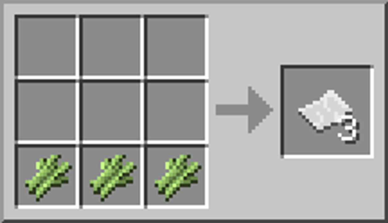 Minecraft Kağıt Nasıl Yapılır