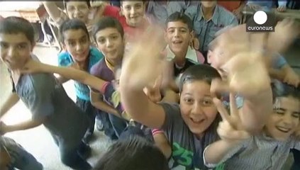 Новый учебный год в палестинских и сирийских школах
