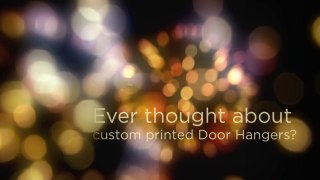 Door Knob Hanger Printing in Lakewood, NJ from Highridge Graphics