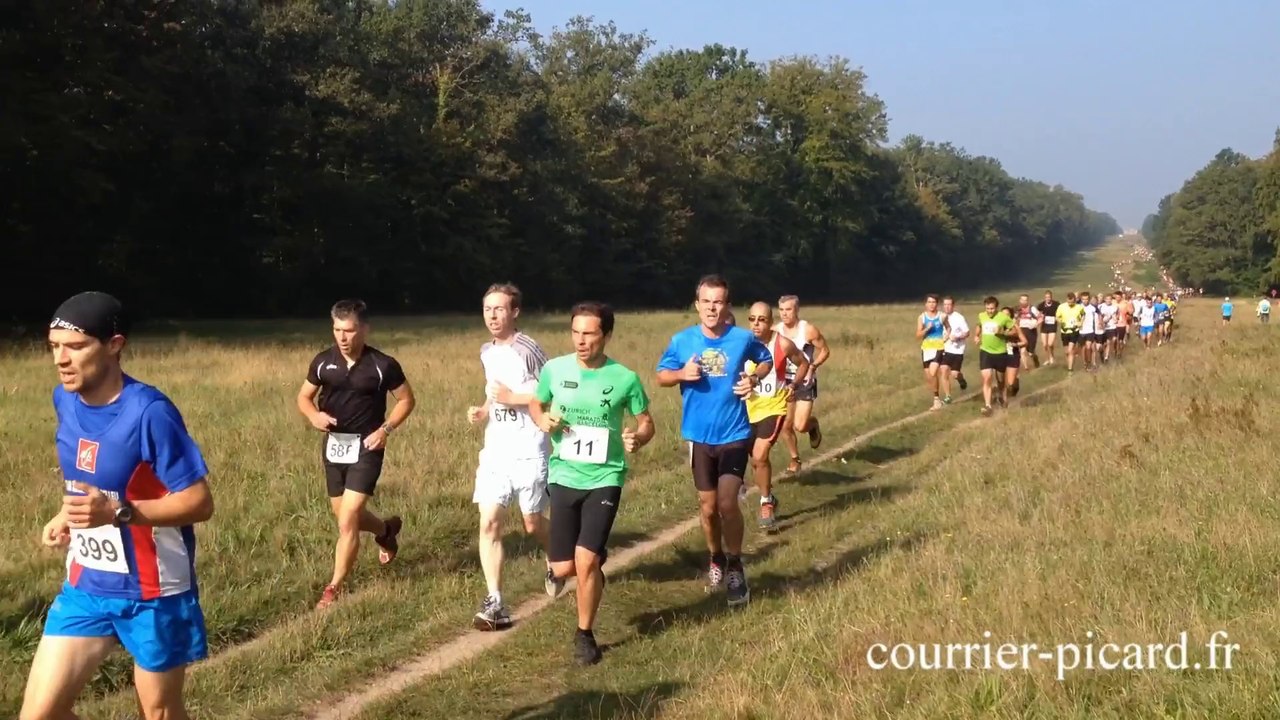 Trail des Beaux-Monts près de Compiègne