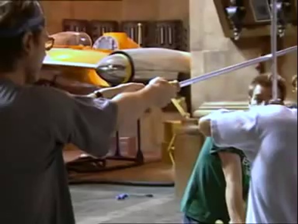 Sword Fighting in Star Wars Ep 1