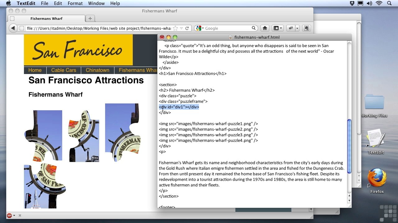 Advanced HTML5 Programming – A Little more JavaScript – Lab - Add A Puzzle
