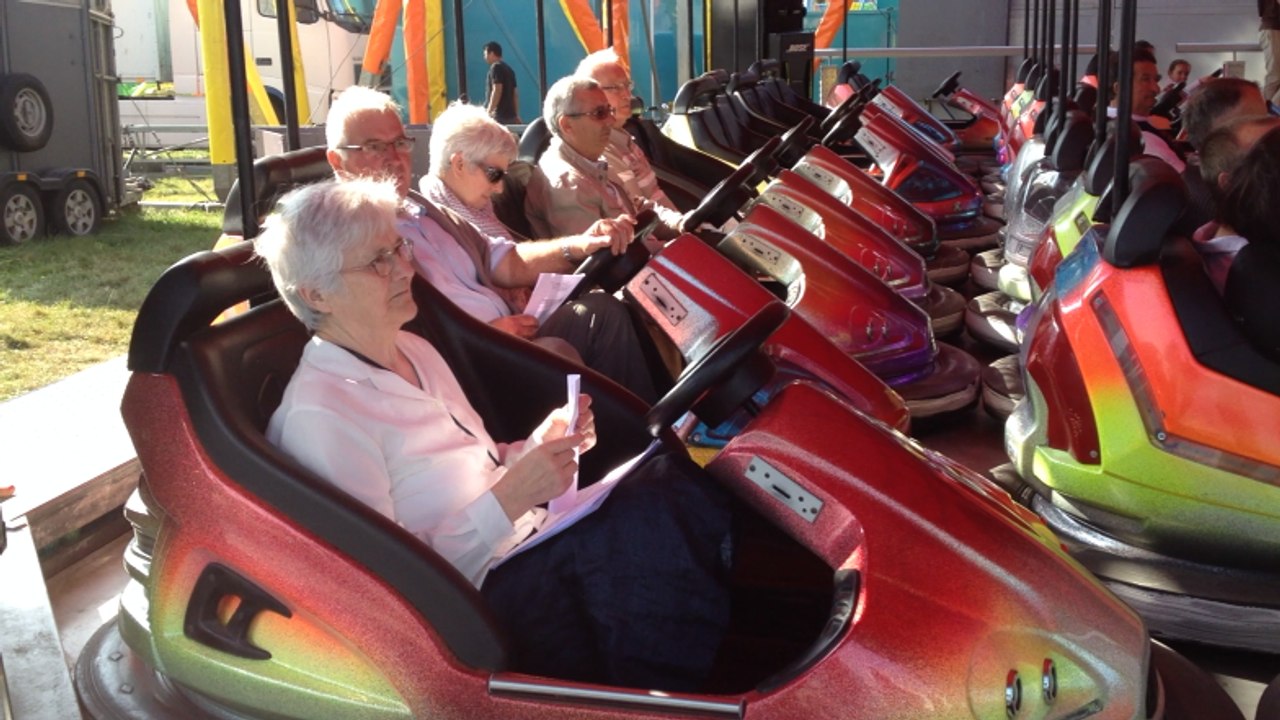 La vidéo de la messe des autos tamponneuses