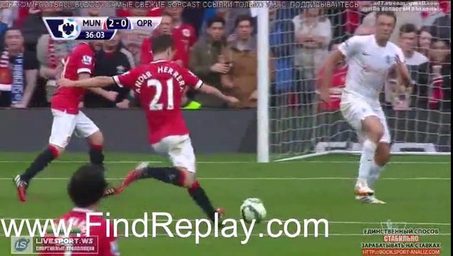 Manchester United 4 - 0 Queens Park Rangers // By: findreplay.com