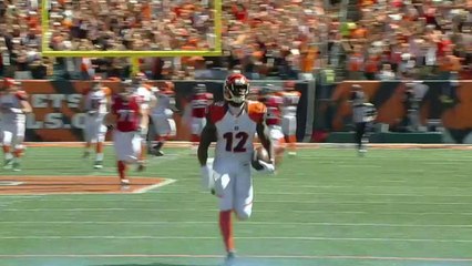 Q3 Mohamed Sanu 76-yard touchdown catch from Andy Dalton