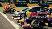 Supercar Vs Motorbike Vs F1 Car - Top Gear Festival Sydney