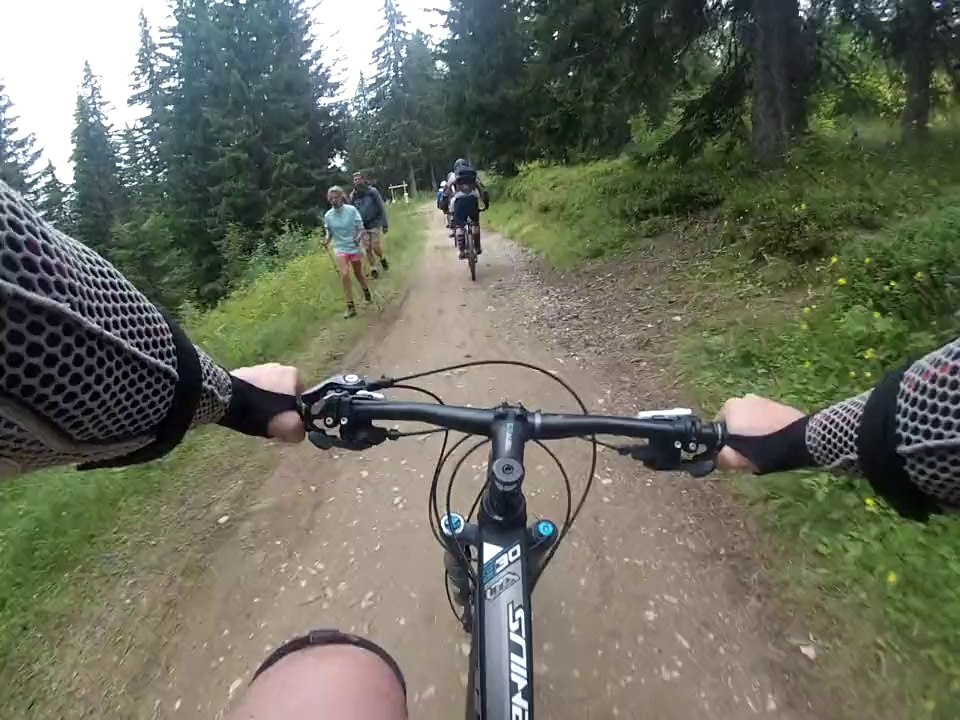 VTT  descente Morzine 1