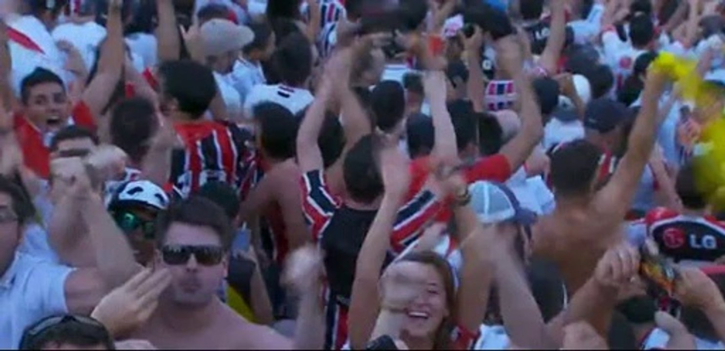 GOL numero 120 del arquero del Sao Paulo, Rogerio Ceni.