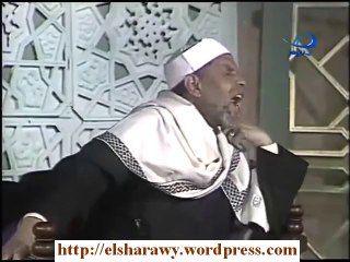 نصيحة الشعراوى لناشرى الافلام والاغانى فى المواقع