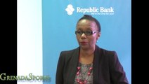 Andrea Phillip at Media Launch of Republic Bank Right Start Cup Youth Football Tournament