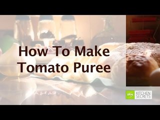 Tip On Making Tomato Puree At Home by Archana