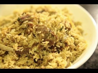 How To Cook Mutton Pulav By Archana