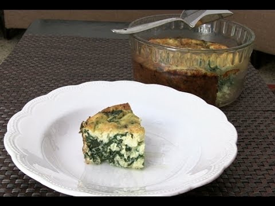 How To Make A Spinach and Cheese Frittata By Nikhil Merchant