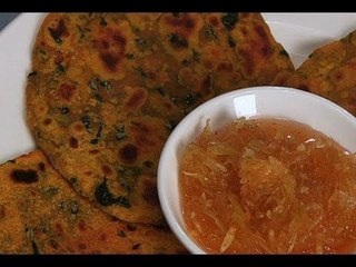 How To Cook Methina Thepla (Fenugreek Leaf Bread) By Asha Khatau