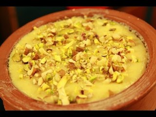 How To Make Phirni (Rice Pudding) By Archana