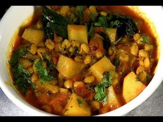 Mugachi Bhaji (Sprouted Beans Vegetable) By Archana