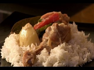Kerala Style Coconut Stew With Chicken And Vegetables By Sid Khullar