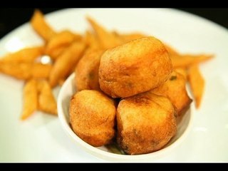 How To Cook Mysore Bonda (Split Black Gram Dumplings) By Preetha