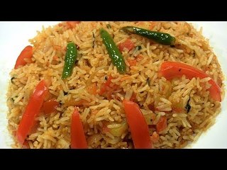 How To Cook Tomato Rice By Archana