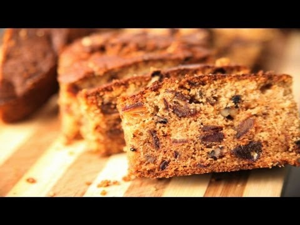 Christmas Special  Walnut And Date Cake By Archana
