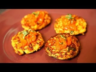 Home-Made Organic Zucchini Fritters By Megha