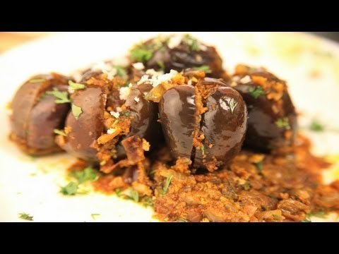 Bharleli Vangi (Stuffed Brinjal) By Archana