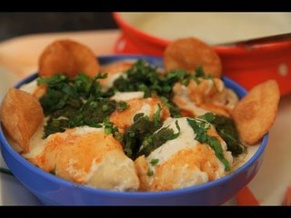 Home-Made Dahi Bhalla Papri Chaat By Seema