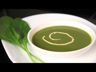 Palak Soup (Spinach Soup) By Archana