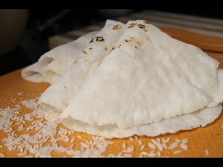 Tandlachi Bhakri (Rice Rotis) By Archana