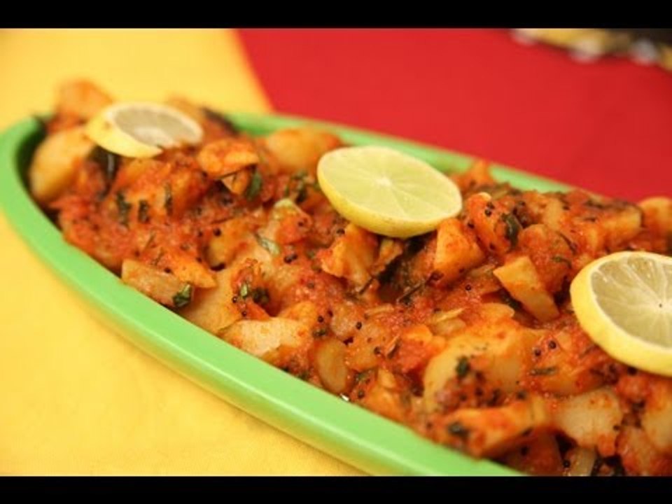 Best Lasooni Aloo (Garlic Potato Curry) By Seema