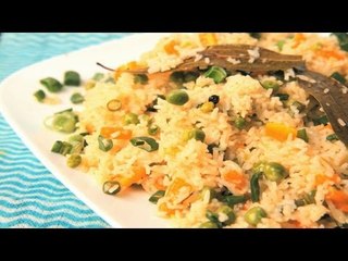 Home-Made Vegetable Pulao (Vegetable Rice)  By Archana