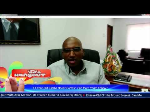 Highlights Of G+Hangout:13-Year-Old Climbs Mount Everest: Can More Youth Follow?