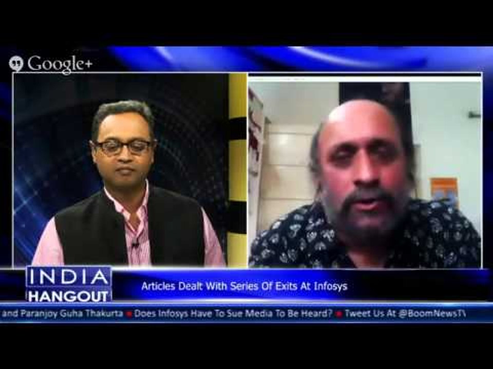 Does Infosys Have To Sue Media To Be Heard? Join Paranjoy Guha Thakurta & Govindraj Ethiraj on #I...