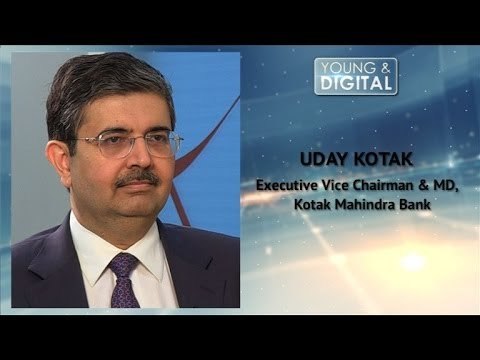 Uday Kotak, MD, Kotak Mahindra Bank || Young India Is Decisive