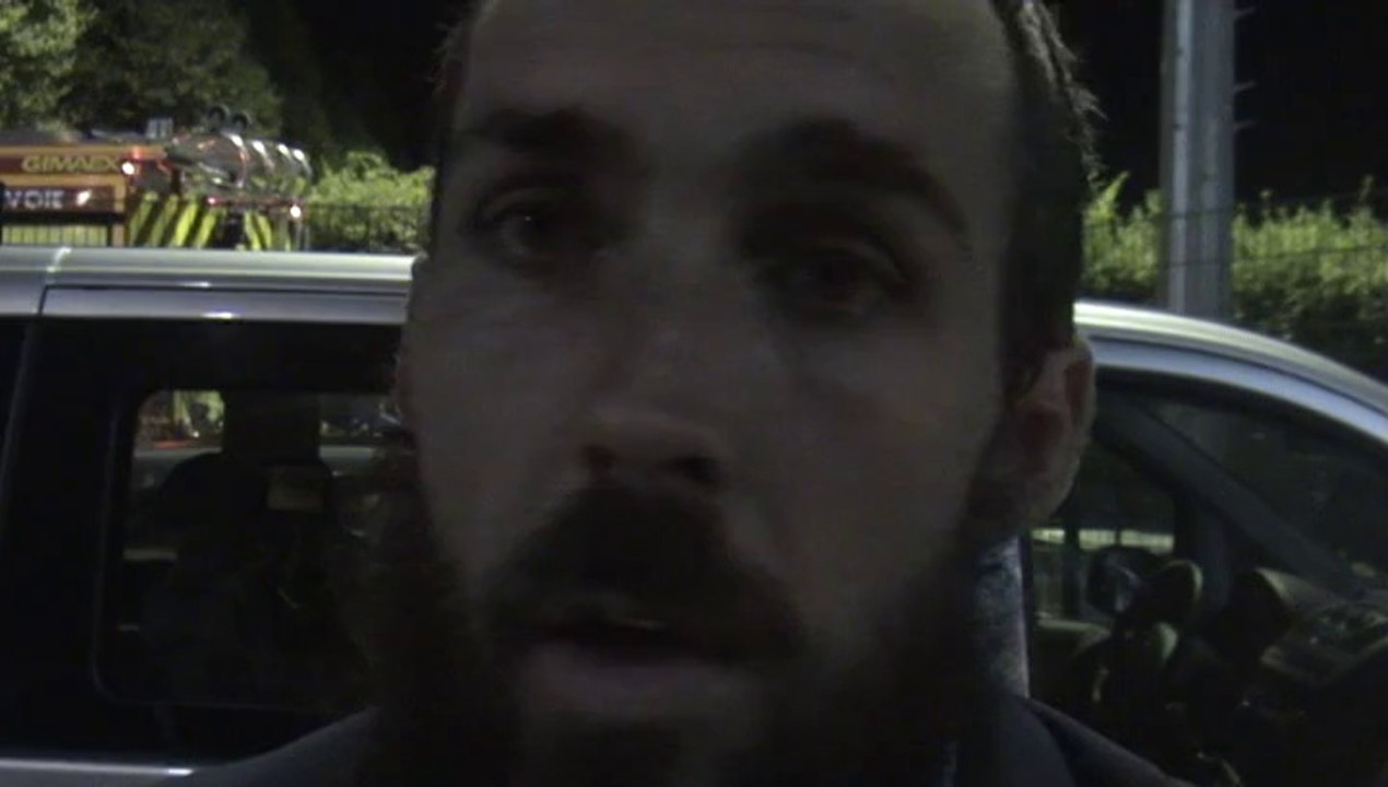 Réaction de Gael Givet en zone mixte après Evian TG-OM (1-3)