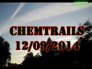 12/09/2014 CHEMTRAILS MADRID ESPAÑA