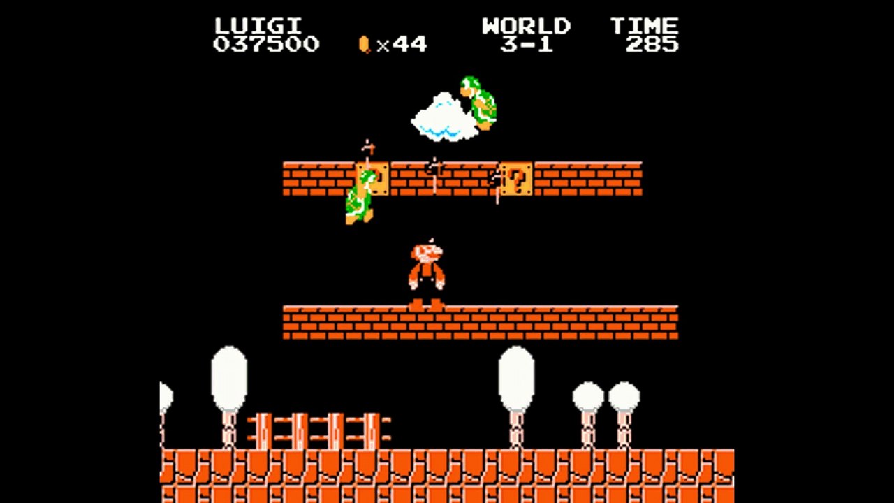 Super Mario Bros: Harlem Shake remix (Luigi)