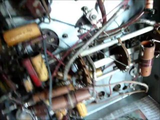 1940's Paillard Radio Phonograph